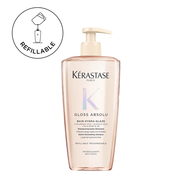 Kerastase -  Gloss Absolu Bain Hydra-Glaze Σαμπουάν για Λεία & Λαμπερά Μαλλιά - 500ml