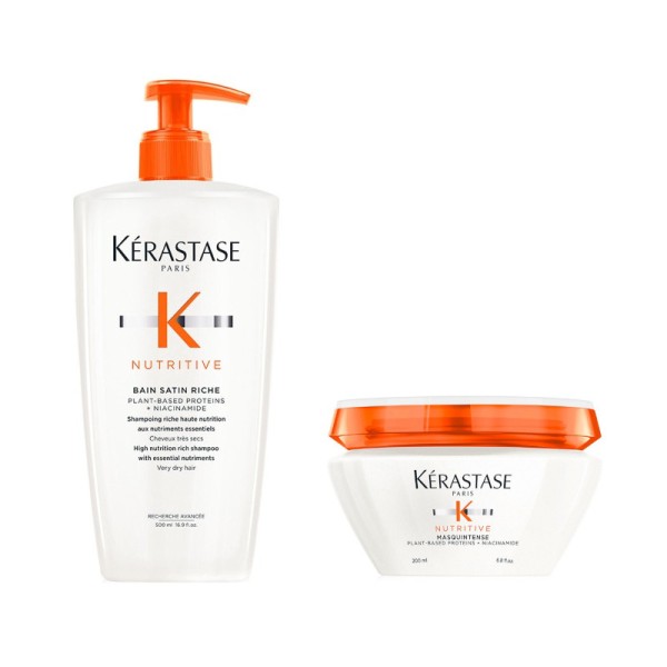 Kerastase - Nutritive - Set - Shampoo 500ml & Masquintense Masque - 200ml