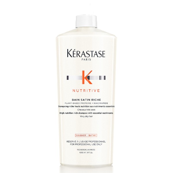 Kerastase SET Nutritive - Bain Satin Riche Σαμπουάν - 1000ml & Nutritive Lait Vital – Conditioner 1000ml Kerastase SET Nutritive - Bain Satin Riche Σαμπουάν - 1000ml & Nutritive Lait Vital – Conditioner 1000ml