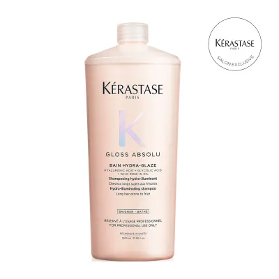 Kerastase -  Gloss Absolu Bain Hydra-Glaze Σαμπουάν για Λεία & Λαμπερά Μαλλιά - 1000ml Kerastase -  Gloss Absolu Bain Hydra-Glaze Σαμπουάν για Λεία & Λαμπερά Μαλλιά - 1000ml