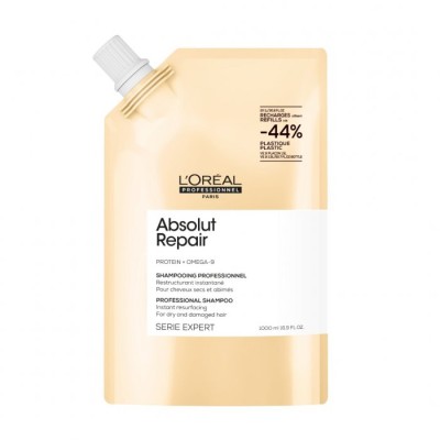 L'Oreal Professionnel - Serie Expert - Absolute Repair Shampoo Refill - 1000ml L'Oreal Professionnel - Serie Expert - Absolute Repair Shampoo Refill - 1000ml