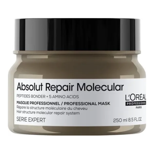 L'Oreal Professionnel - Serie Expert -  Absolut Repair Molecular Μάσκα Επανόρθωσης Για Ταλαιπωρημένα Μαλλιά 250ml