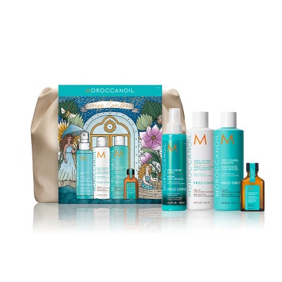 Moroccanoil Holiday Frizz Σετ Περιποίησης Μαλλιών με Σαμπουάν, Conditioner και Treatment 5τμχ