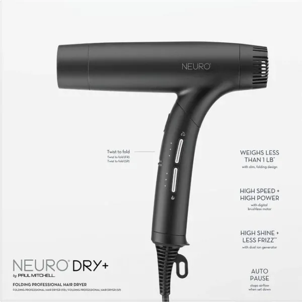 Neuro Dry + Folding Professional Hair Dryer Neuro Dry + Folding Professional Hair Dryer