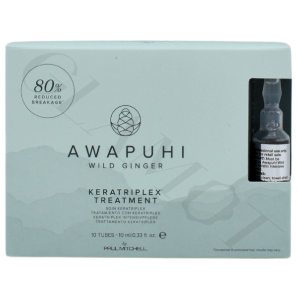 Paul Mitchell Awapuhi Wild Ginger KeraTriplex Treatment 10 x 10ml Paul Mitchell Awapuhi Wild Ginger KeraTriplex Treatment 10 x 10ml