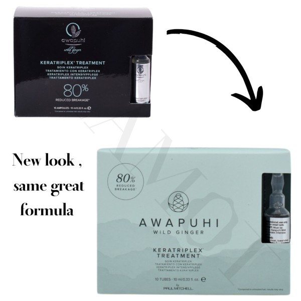 Paul Mitchell Awapuhi Wild Ginger KeraTriplex Treatment 10 x 10ml Paul Mitchell Awapuhi Wild Ginger KeraTriplex Treatment 10 x 10ml