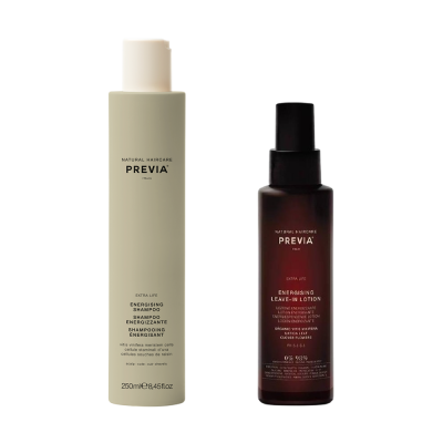 PREVIA SET ANTI-HAIR LOSS ENERGISING SHAMPOO 250 ML & ΔΩΡΟ LEAVE-IN LOTION 100 ML