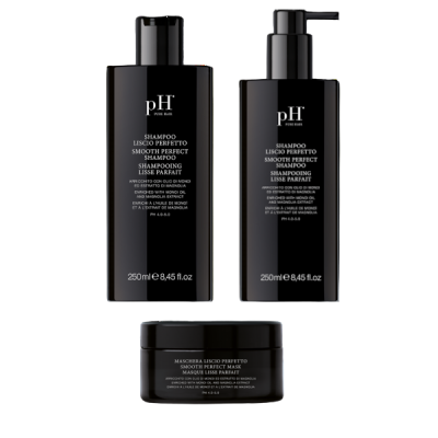 PH LABORATORIES SET SMOOTH PERFECT SHAMPOO 250 ML, CONDITIONER 250 ML & ΔΩΡΟ MASK 200 ML