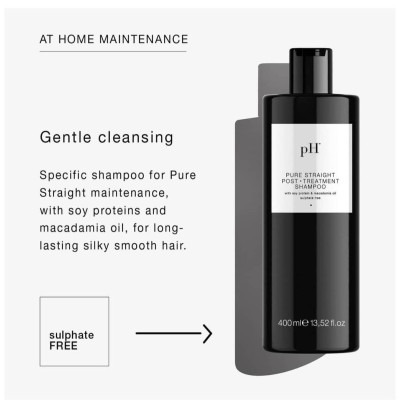 pH LaboratoriesPure Straight Post-Treatment Shampoo 1000ml