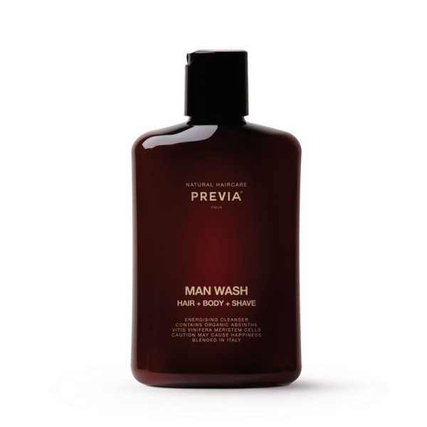 PREVIA Man Wash Hair - Body - Shave 250ml