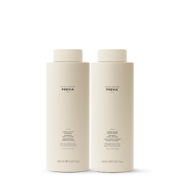 Promo Pack Previa After Colour Shampoo (1000ml) - Conditioner (1000ml)