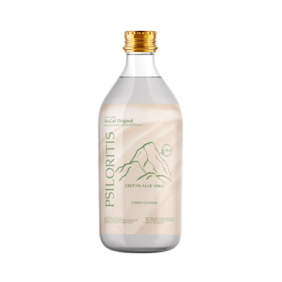Psiloritis Cretan Power Lemon 1000ml ( Με ευεργετικά Κρητικά Βότανα)