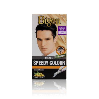 Bigen Men's Speedy Colour Natural Black 101