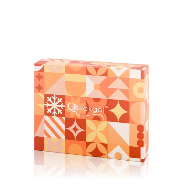 Quickgel Chocolate Orange Pie Christmass Σετ Περιποίησης για Καθαρισμό Σώματος & Ενυδάτωση 3τμχ