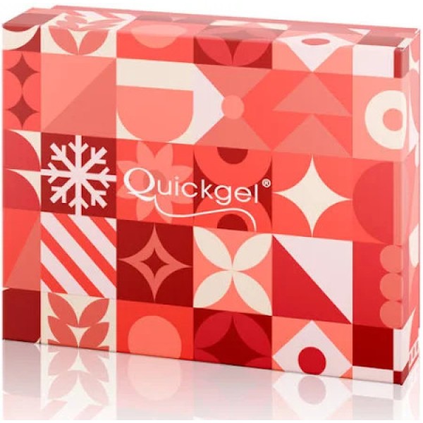 Quickgel Gluhwein Addiction Christmass  Σετ Περιποίησης για Καθαρισμό Σώματος & Ενυδάτωση 3τμχ