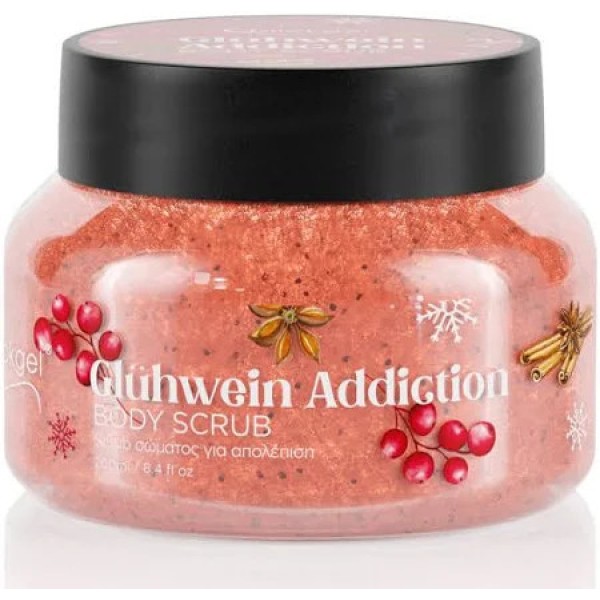Quickgel Gluhwein Addiction Christmass  Σετ Περιποίησης για Καθαρισμό Σώματος & Ενυδάτωση 3τμχ