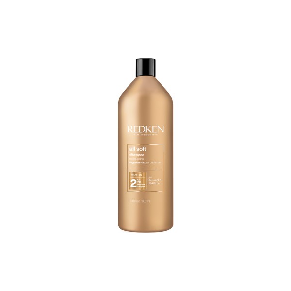 Redken - All Soft Shampoo - 1000ml