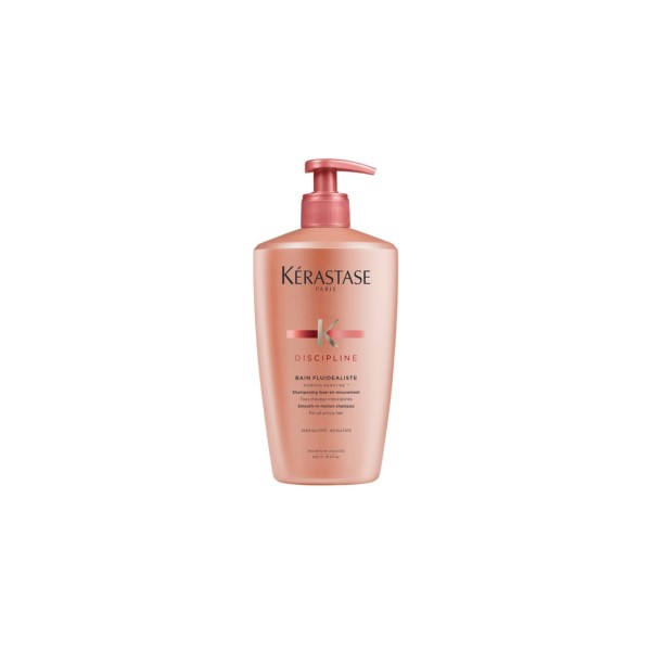 Kerastase - Discipline - Discipline Σαμπουάν Bain Fluidéaliste Sulfate Free για Μαλλιά με Πειθαρχία 500ml - 500ml