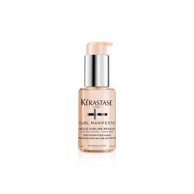 Kerastase - Curl Manifesto - Huile Sublime Repair Hair And Scalp Oil - 50ml Kerastase - Curl Manifesto - Huile Sublime Repair Hair And Scalp Oil - 50ml