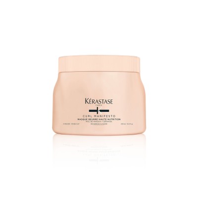 Kerastase - Curl Manifesto - Masque Beurre Haute Nutrition Hair Mask - 500ml Kerastase - Curl Manifesto - Masque Beurre Haute Nutrition Hair Mask - 500ml