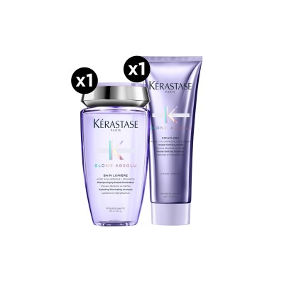 Kerastase - Blond Absolu -  Promo Pack Bain Lumière Σαμπουάν 250ml και Cicaflash Conditioner 250ml Kerastase - Blond Absolu -  Promo Pack Bain Lumière Σαμπουάν 250ml και Cicaflash Conditioner 250ml