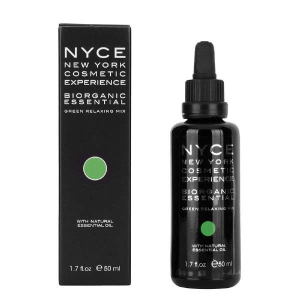 NYCE BIORGANIC ESSENTIAL GREEN RELAXING MIX 50ML - RELAXING ESSENTIAL OIL