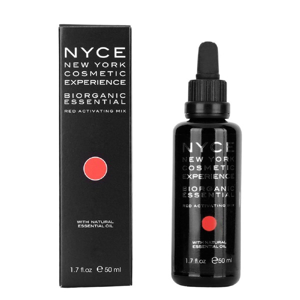 NYCE BIORGANIC ESSENTIAL RED ACTIVATING MIX 50ML - ENERGIZING ESSENTIAL OIL