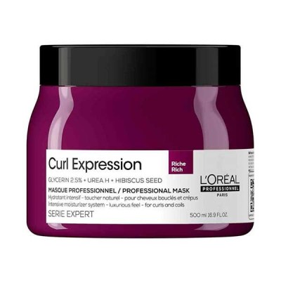 L’Oreal Professionnel Curl Expression Intensive Moisturizer Rich Mask 500ml L’Oreal Professionnel Curl Expression Intensive Moisturizer Rich Mask 500ml