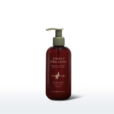 Simply Organic Everyday Hair and Scalp Rinse (Retail - 251ml) Simply Organic Everyday Hair and Scalp Rinse (Retail - 251ml)